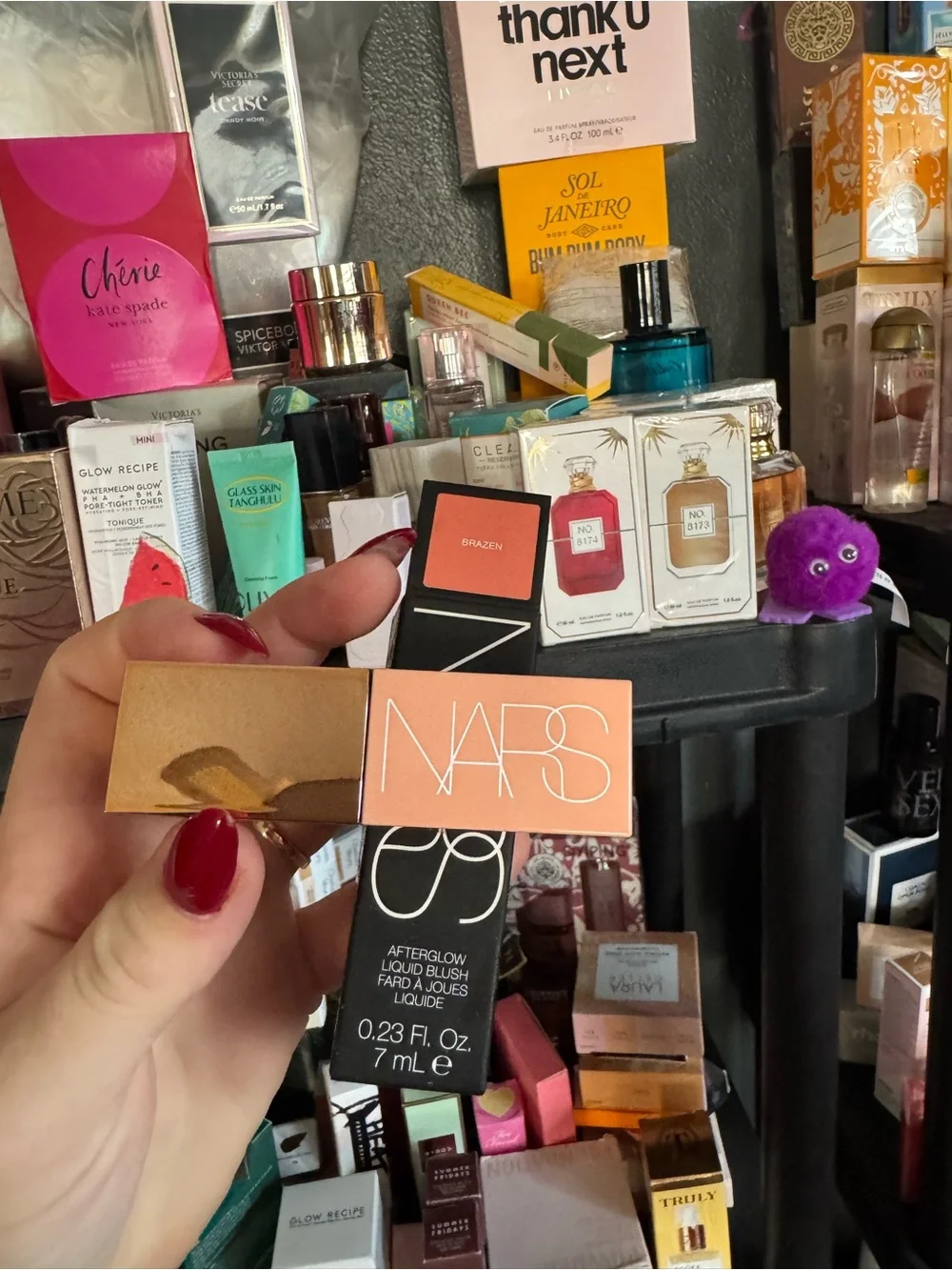 NARS Afterglow Liquid Blush - Brazen Peach Coral